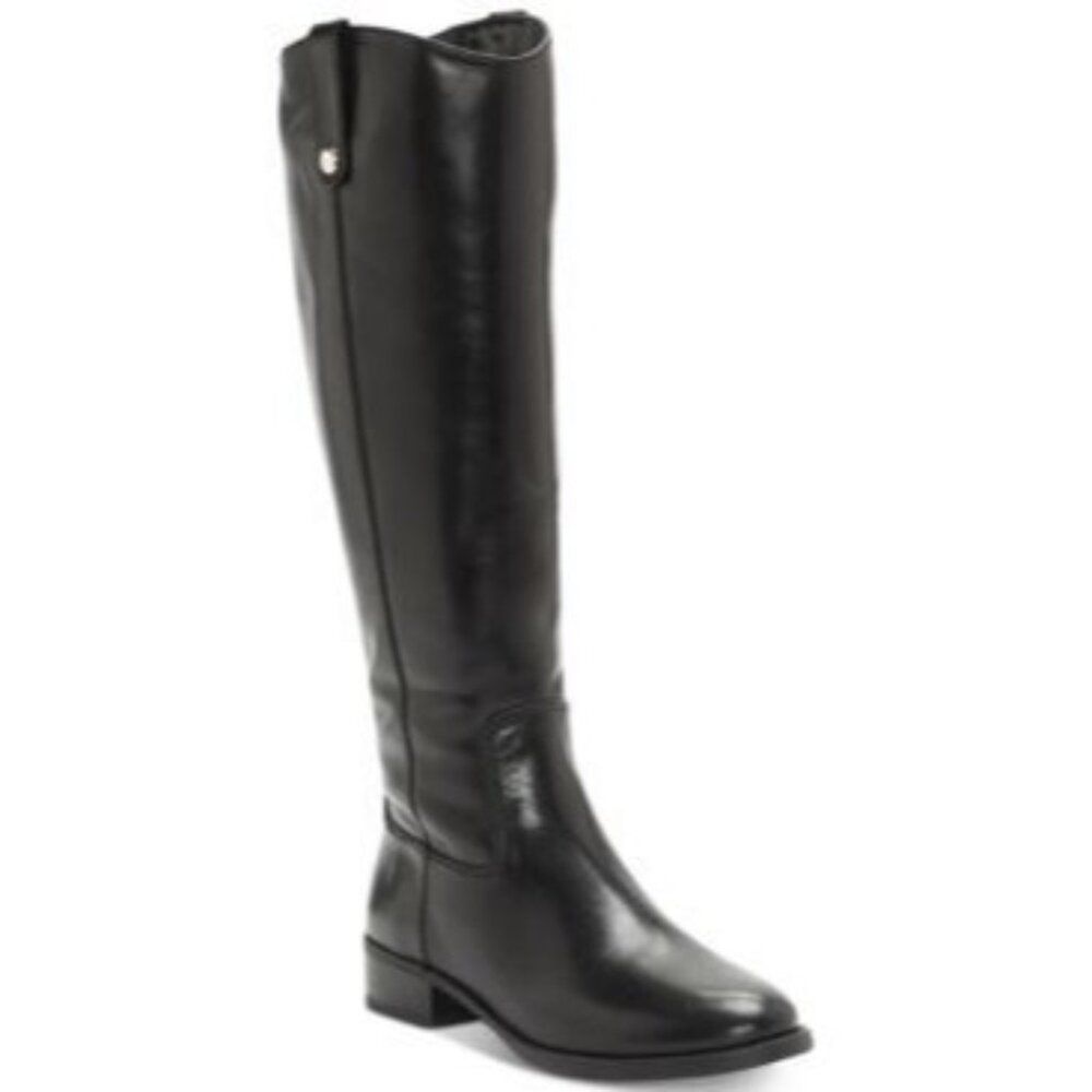 Wild Pair Womens Luela Over The Knee Pointed Toe Western Boots Black Size 7M NIB
